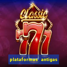 plataformas antigas de jogos