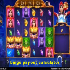 bingo payout calculator