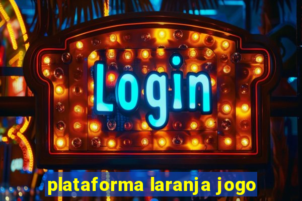 plataforma laranja jogo