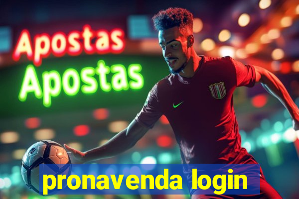 pronavenda login