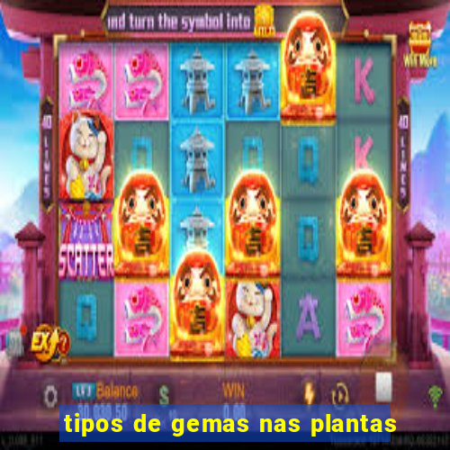 tipos de gemas nas plantas