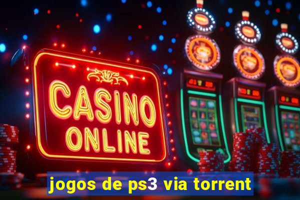 jogos de ps3 via torrent