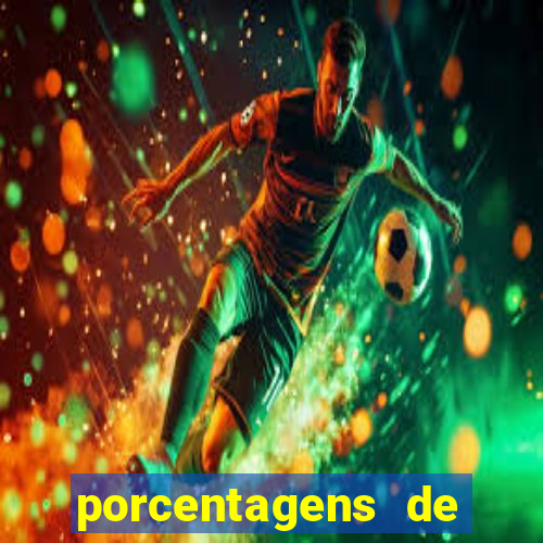 porcentagens de jogos pagantes