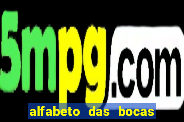 alfabeto das bocas para imprimir pdf