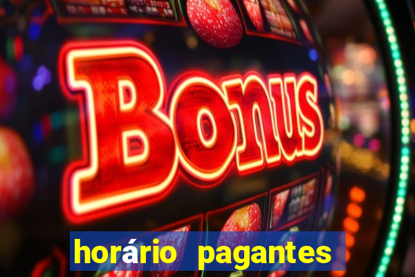 horário pagantes do fortune tiger