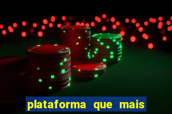 plataforma que mais paga no fortune tiger