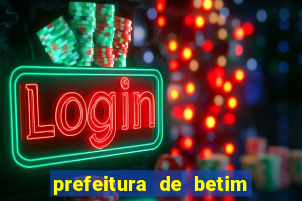 prefeitura de betim - contracheque online