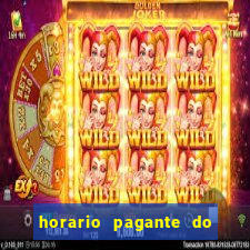 horario pagante do coelho fortune