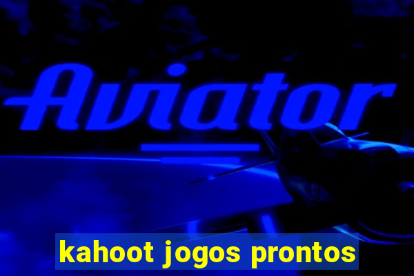 kahoot jogos prontos